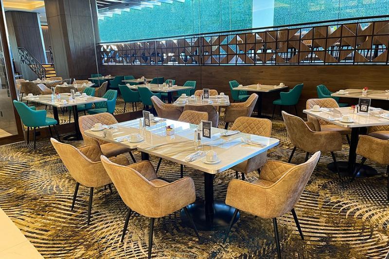 Safi Royal Luxury Metropolitan Hotel San Pedro Garza Garcia Eksteriør billede The interior of the restaurant