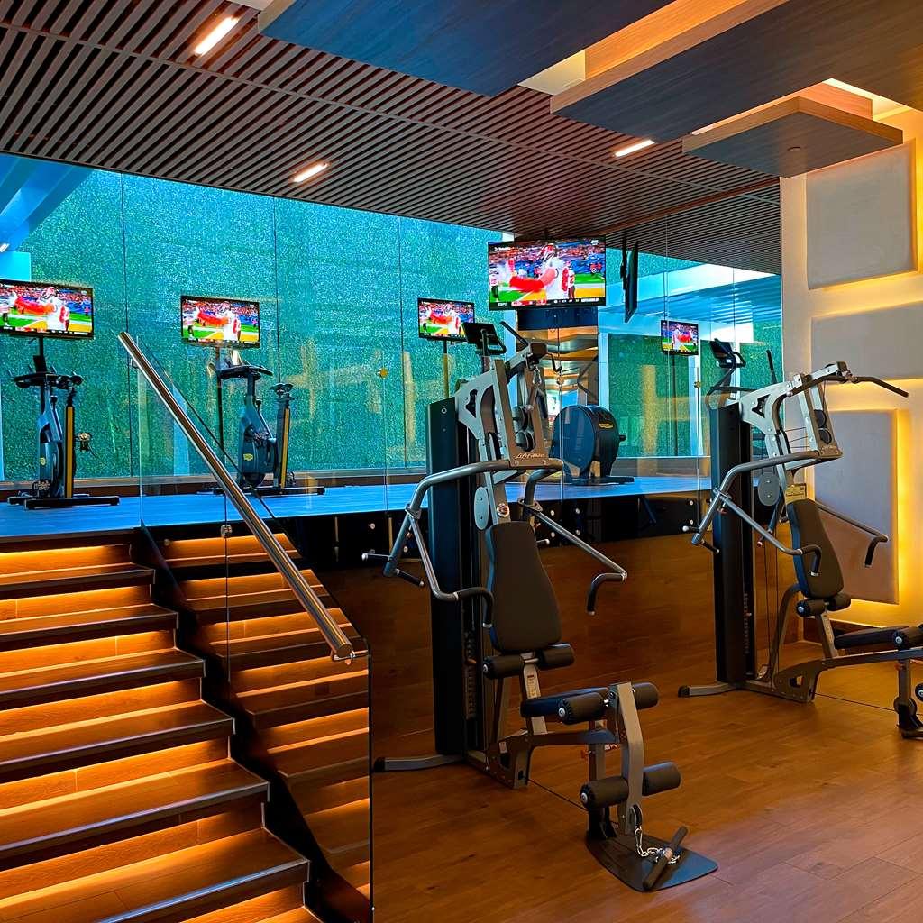 Safi Royal Luxury Metropolitan Hotel San Pedro Garza Garcia Faciliteter billede The gym at the hotel